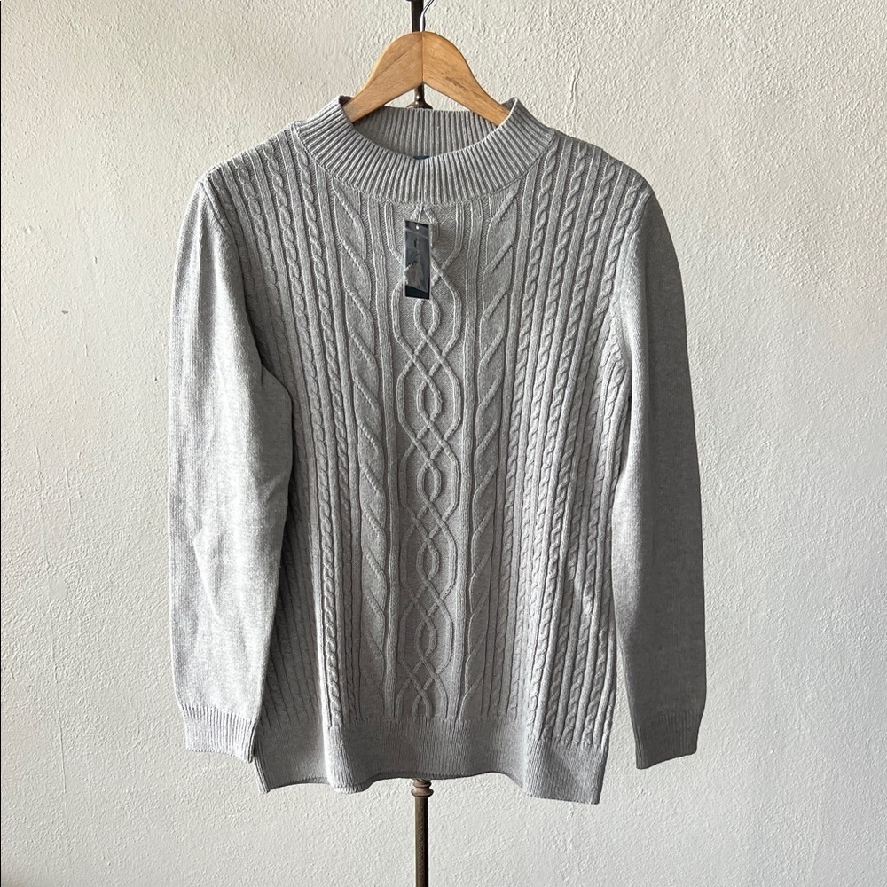 NWT Karen Scott Knit Sweater Size Medium